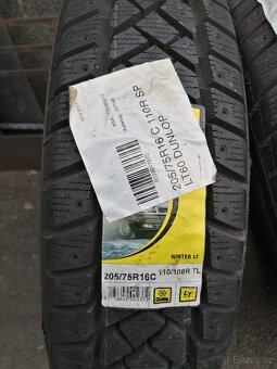 Zimní pneu Dunlop 205/75/16 C - 2 ks - Nové - 7