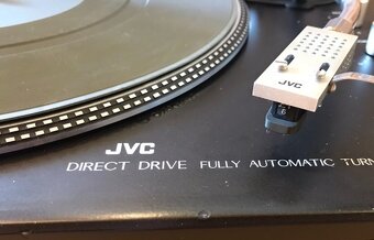 Prodáno LUXUSNÍ GRAMOFON JVC JL-F45 (1976) PŘÍMÝ NÁHON , - 7