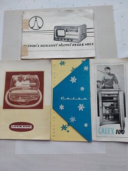 Staré prospekty a návody - 7