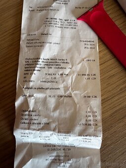 Apple watch 9 45mm red cellular | baterie 99% záruka 6/26 - 7
