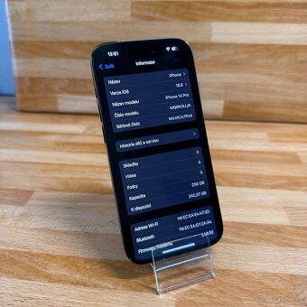 iPhone 14 Pro 256GB, černý, eSIM (12 měsíců záruka) - 7