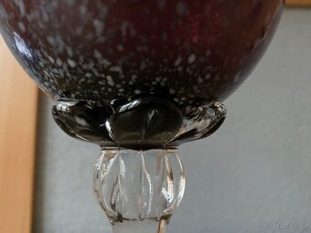 Velká číše z hutního skla s motivem - 900 ml, 33 cm - 7