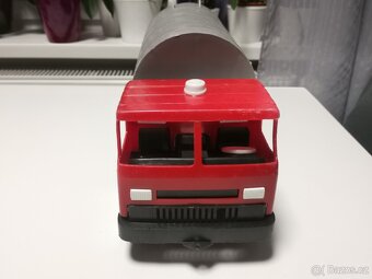 Stará retro hračka popelářské auto, kuka, Technoplast - 7