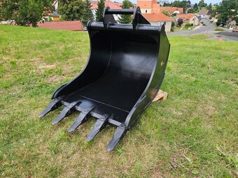 Podkopová lžíce se zuby, 130cm s upínáním S70 - 7