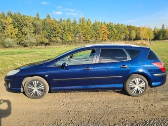 Peugeot 407 SW LPG 2.0 100kw,,bez koroze,Polokůže - 7