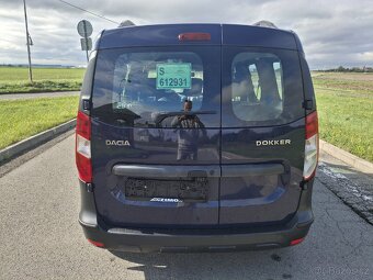 DOKKER 1,6 BENZÍN 61 KW KLIMA 2x ŠOUPAČKY - 7