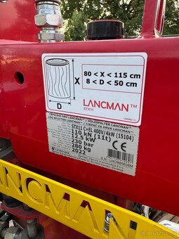 ŠTÍPAČKA DŘEVA LANCMAN STX 11 C + EL 400V/4 kW - 7