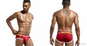 VÝPRODEJ prodyšné pánské slipy Jockmail XXL (eu L-XL) - 7