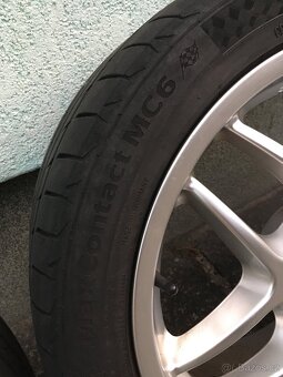 Kola BBS 7.5x17 I s pneumatikami - 7