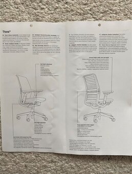 Kancelářská židle Steelcase Think PC 17 300,- ZÁNOVNÍ - 7