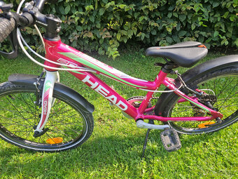 Dětské dívčí 20" horské hliníkové kolo HEAD, rám 12" - 7