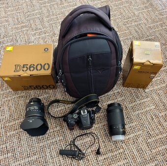 Nikon D5600 + příslušenství - 7