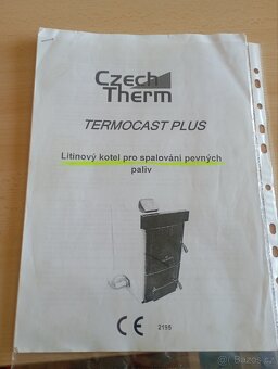 Nový litinový kotel Czech therm 25 kw - 7