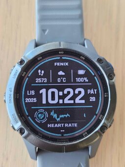 Garmin Fenix 6 Pro Solar (47mm) Černá s šedým páskem - 7