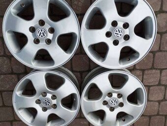 alu kola 5" x 14" 5x100 et 38 skoda fabia VW polo. - 7