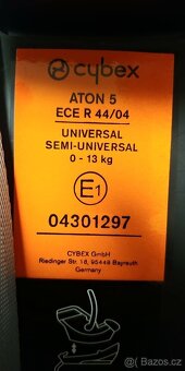 Autosedačka Cybex - vajíčko - 7
