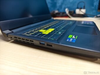 Herní notebook 10jádro i7 12650H, RTX4070 8GB, 16GB - záruka - 7