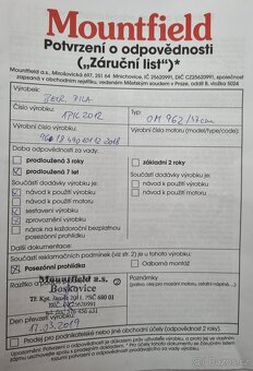 Motorová pila Oleo Mac OM 962 se zárukou - 7