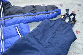 104 110 kombinéza zimní bunda oteplováky - 7