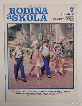 Retro časopisy Rodina a škola - 7