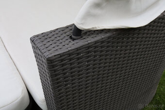 Ratanový zahradní gauč - 7