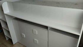 Dětská postel bílá - 7