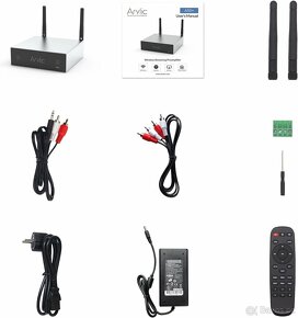 Arylic Up2stream A50+ Bluetooth zesilovač pro reproduktory - 7