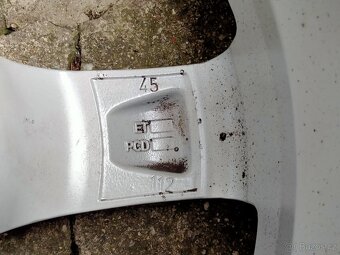 Alu kola Audi, 7J x r16, 5x112, ET 45 - 7