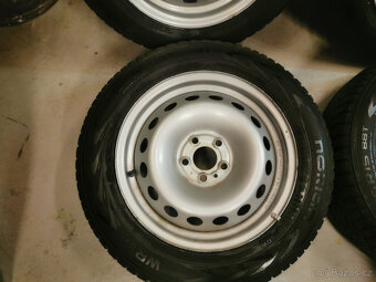 185/65R15 zimní sada pneu Fiat Doblo 5x98 6x15 ET39 - 7