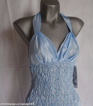 prodám taftové šaty s bolérkem v 6 barvách vel 38,40,nové - 7