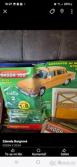 Škoda model 100 měřítko 1:8 - 7