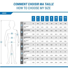 WEDZE dětská hřejivá a nepromokavá lyžařská kombinéza - 7