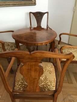 Starožitné křeslo 4ks - 7