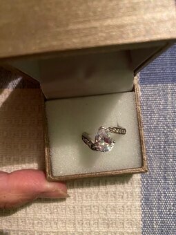 nádherný stříbrný prsten - 7