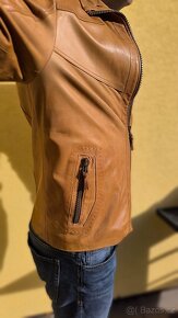 Nová kožená bunda z JELENÍ kůže premium, vel L-XL - 7