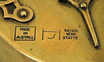 Stolní lampa s označením Made in Austria a Wiener Werkstätte - 7