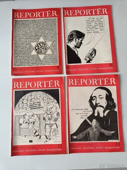 Časopis Reportér rocnik IV. 1969 - nekompletní, 1 chybi, 18 - 7
