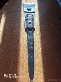 Bajonet Schmidt Rubin K 31 v top sběratelském stavu. - 7