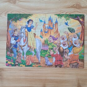 Puzzle Disney princezny 4x48 dílků - 7