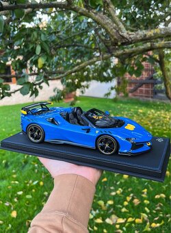 BBR - Ferrari SF90XX Spider, Azzuro Dino, 1:18, 240ks - 7