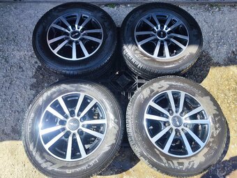 Sada = 5x160 = BROCK = s pneu = 215/65 R16C = ZÁTĚŽOVÉ - 7