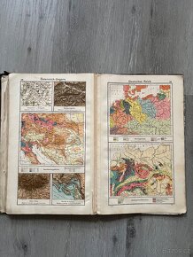 Školní atlas z roku 1907 - 7