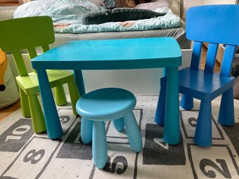 Ikea Mammut stoleček + židle + stolička - 7