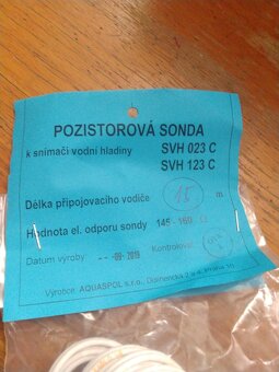 snímač vodní hladiny + sondy - 7