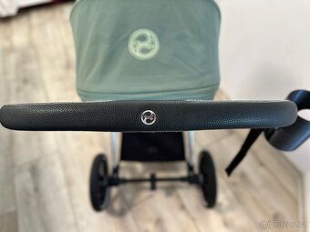 Cybex Priam 4.0 Chrome Black & Green Leaf - 7