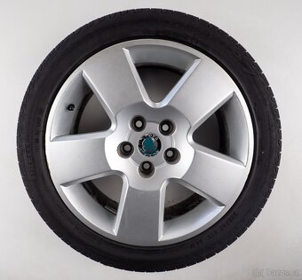 Škoda Superb - Originání 17" alu kola - Letní pneu - 7