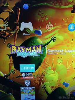 Ps3 celej komplet volant televize ovladace kabely - 7