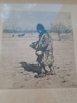 Joza Uprka-grafika. - 7