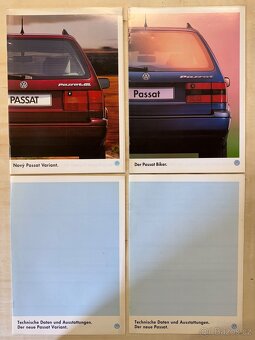 VW Passat prospekty, katalogy, dílenské příručky - 7