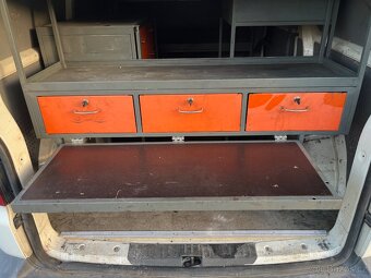 VW Transporter T5 1,9TDI bez DPF po STK - pojízdná dílna - 7